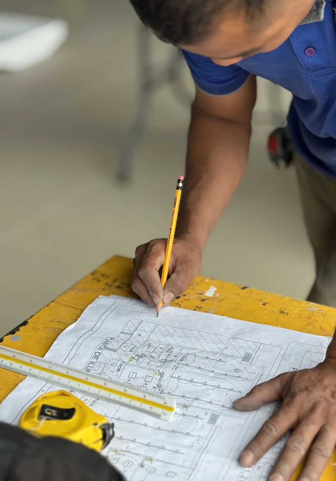 Planificación en obra — Tec Studio